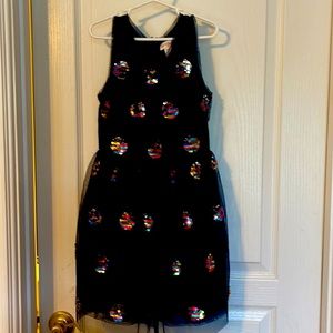 Girls flippy sequin dress. Excellent condition